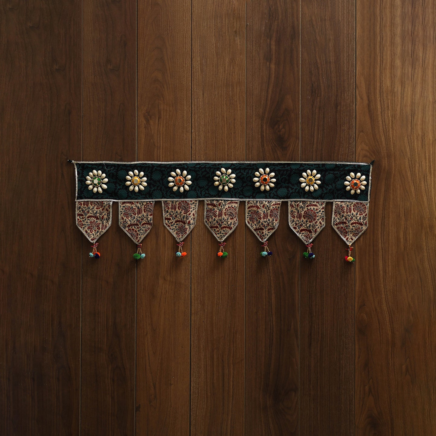 Handmade fabric toran for festive decor 37 - handcrafted