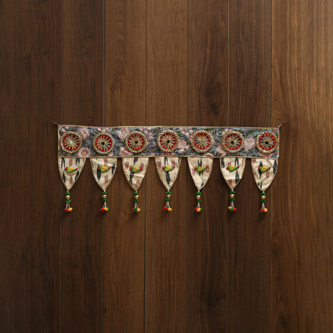 Handmade fabric toran for festive decor 39 - handcrafted