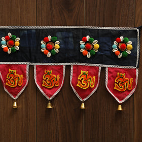 Handmade fabric toran for festive decor 40 - handcrafted