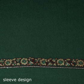 Hand Embroidered Cotton Kashida 2pc Unstitched Dress Material Kurta Set 02
