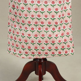 Beige - sanganeri patchwork cotton unstitched kurta