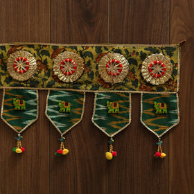 Handmade fabric toran for festive decor 43 - handcrafted