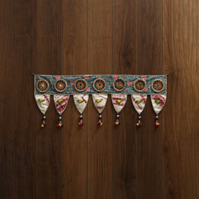 Handmade fabric toran for festive decor 46 - handcrafted