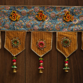 Handmade fabric toran for festive decor 47 - handcrafted