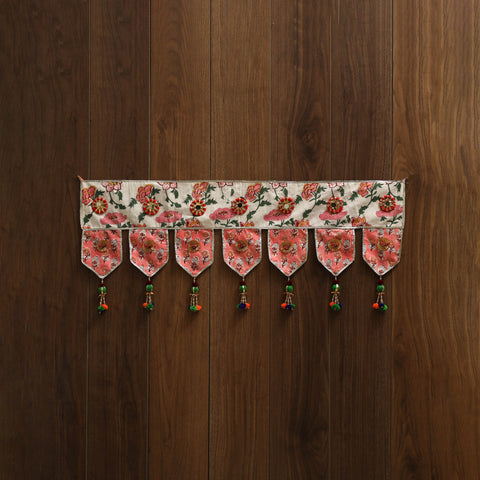 Handmade fabric toran for festive decor 49 - handcrafted