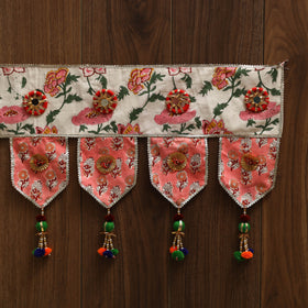 Handmade fabric toran for festive decor 49 - handcrafted