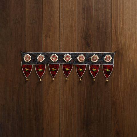 Handmade fabric toran for festive decor 51 - handcrafted