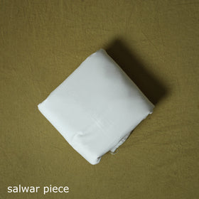 Hand Embroidered Cotton Kashida 2pc Unstitched Dress Material Kurta Set 11