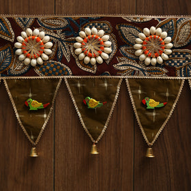 Handmade fabric toran for festive decor 55 - handcrafted