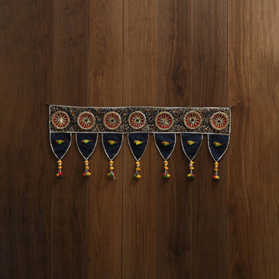 Handmade fabric toran for festive decor 57 - handcrafted