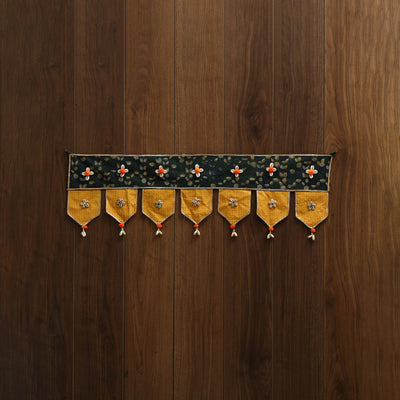 Handmade fabric toran for festive decor 58 - handcrafted