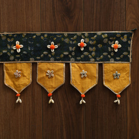 Handmade fabric toran for festive decor 58 - handcrafted