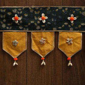 Handmade fabric toran for festive decor 58 - handcrafted