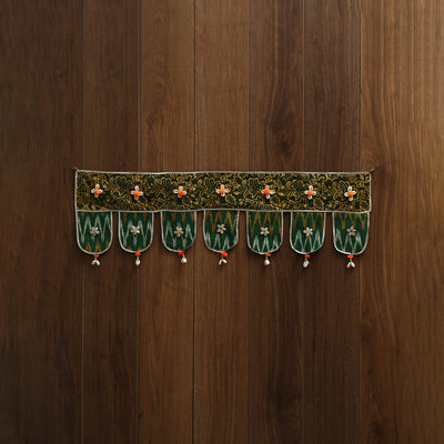 Handmade fabric toran for festive decor 60 - handcrafted