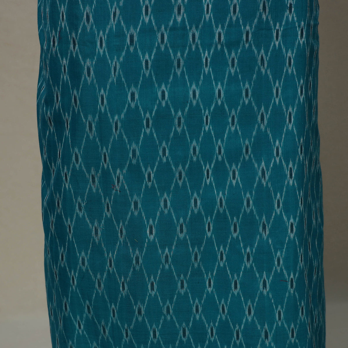 Green - 3pc Handloom Cotton Unstitched Sambalpuri Dress Material 02