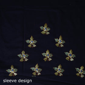 Hand Embroidered Cotton Kashida 2pc Unstitched Dress Material Kurta Set 14