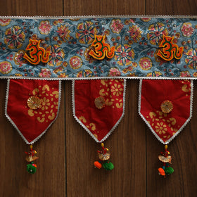 Handmade fabric toran for festive decor 64 - handcrafted