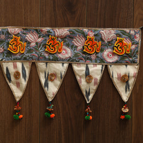 Handmade fabric toran for festive decor 65 - handcrafted