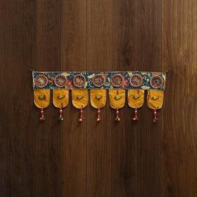 Handmade fabric toran for festive decor 68 - handcrafted