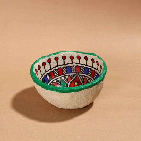 Madhubani Paper Mache Bowl