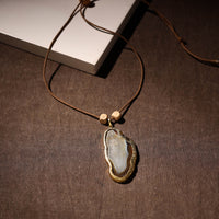 Handmade Natural Gemstone Bezel Pendent 10