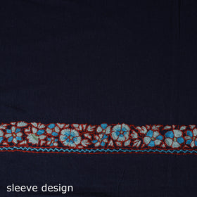 Hand Embroidered Cotton Kashida 2pc Unstitched Dress Material Kurta Set 20