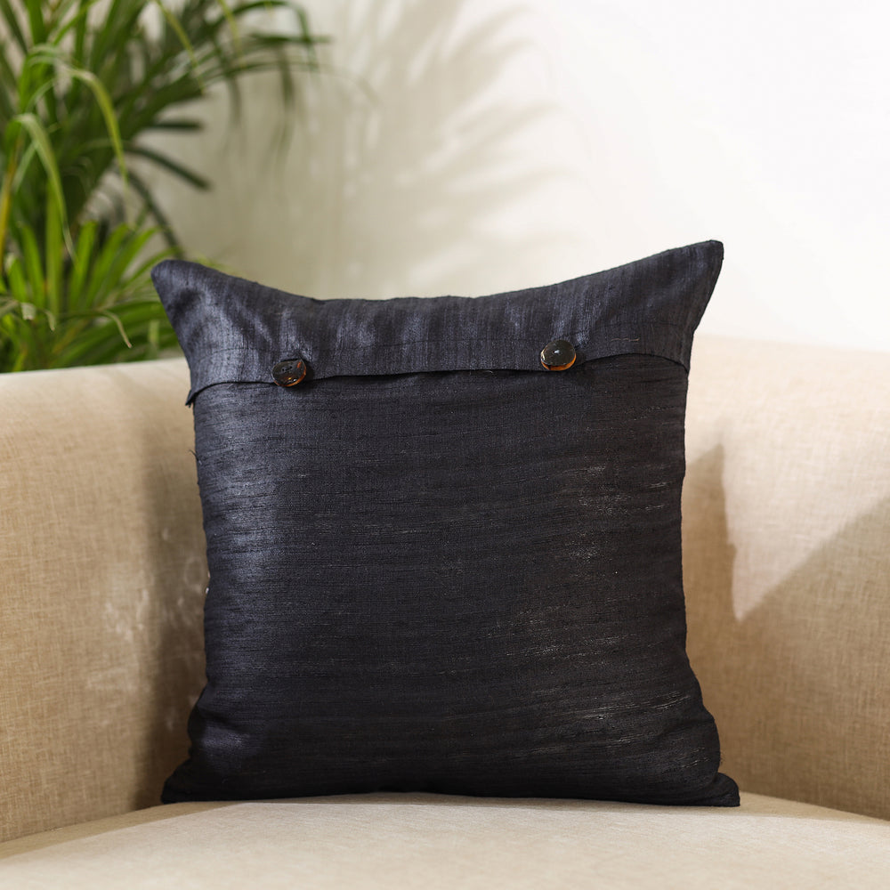 Aari Embroidery Cushion Cover