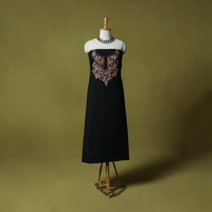 Hand Embroidered Cotton Kashida 2pc Unstitched Dress Material Kurta Set 40
