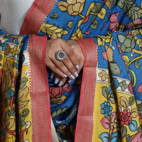 kalamkari handpainted dupatta