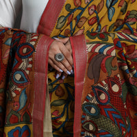 kalamkari handpainted dupatta