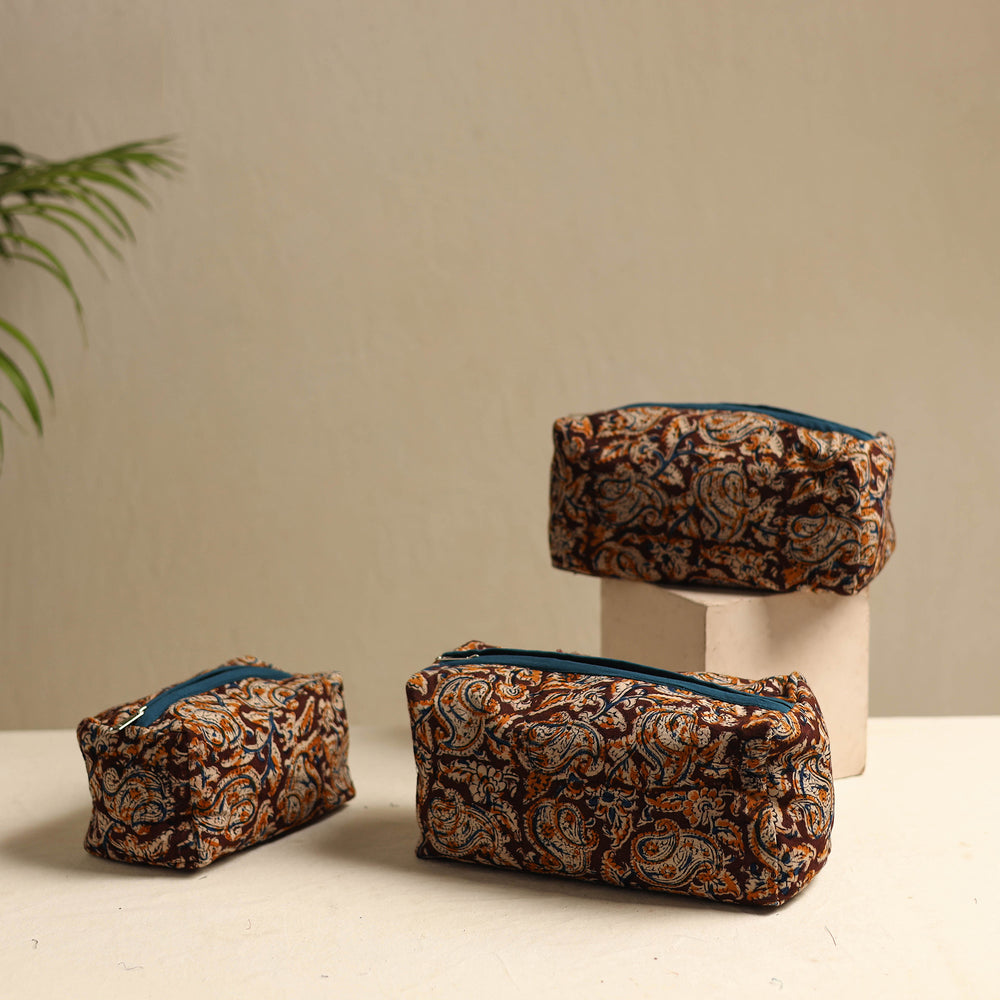 Multipurpose Handmade Toiletry Bags (Set of 3) 04