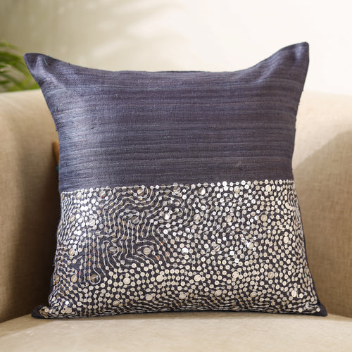 Aari Embroidered Cushion Cover