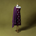 Hand Embroidered Cotton Kashida 3pc Unstitched Dress Material Suit Set 52