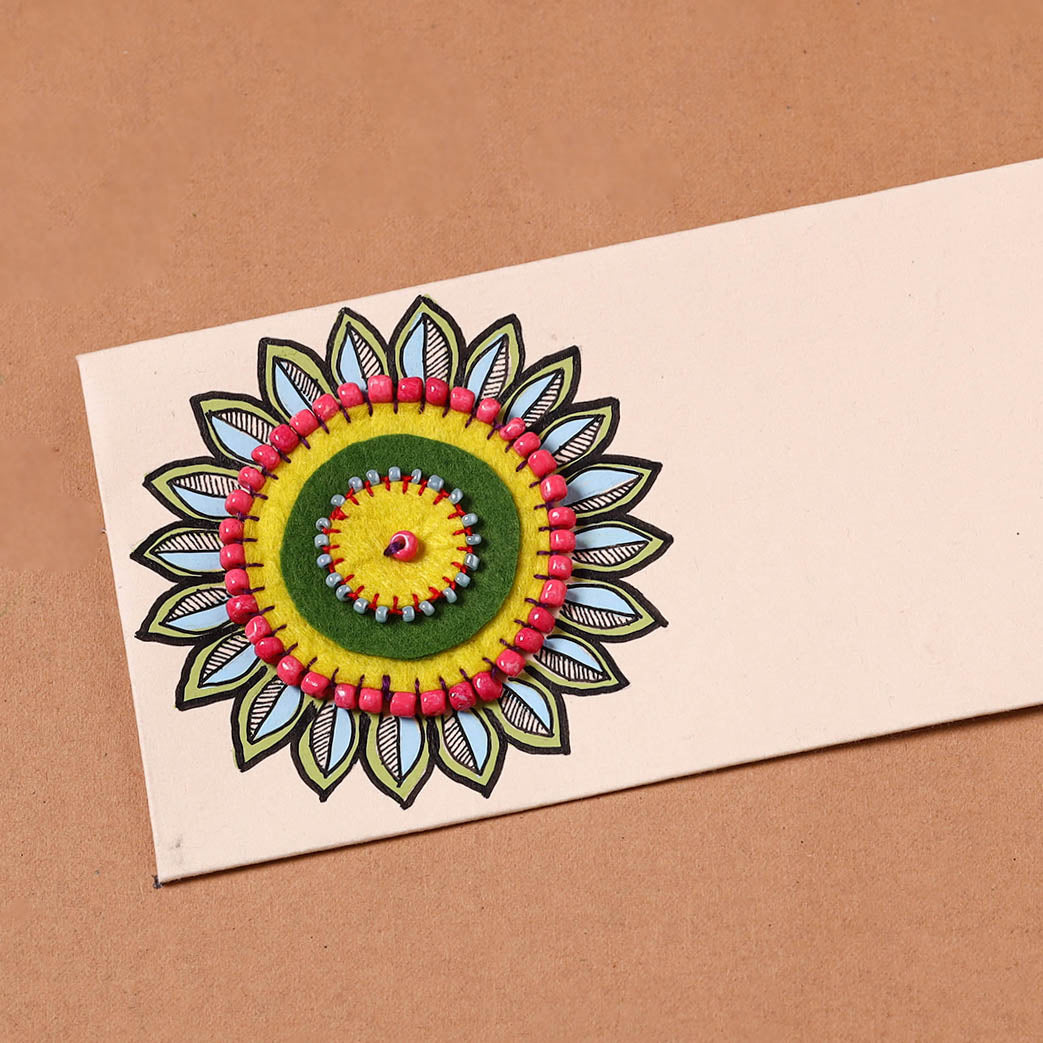 Handcrafted Mandala Art Envelope 05