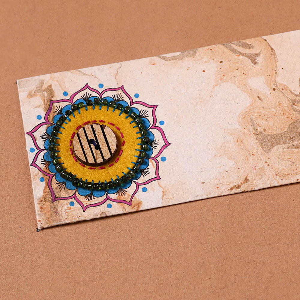 Handcrafted Mandala Art Envelope 06