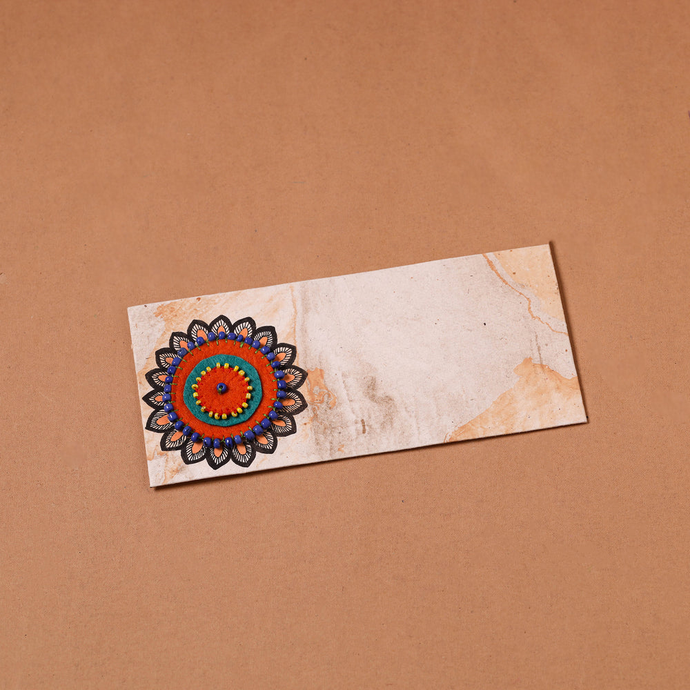 Handcrafted Mandala Art Envelope 07