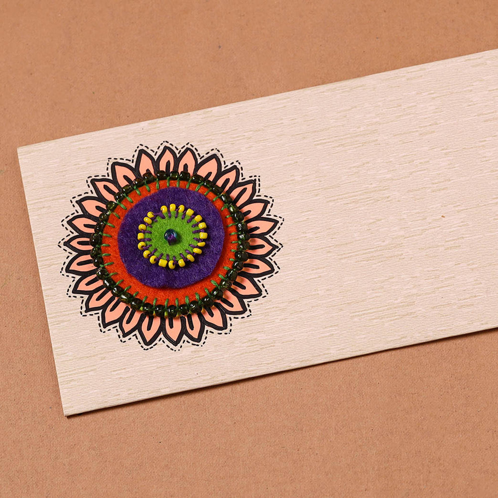 Handcrafted Mandala Art Envelope 09