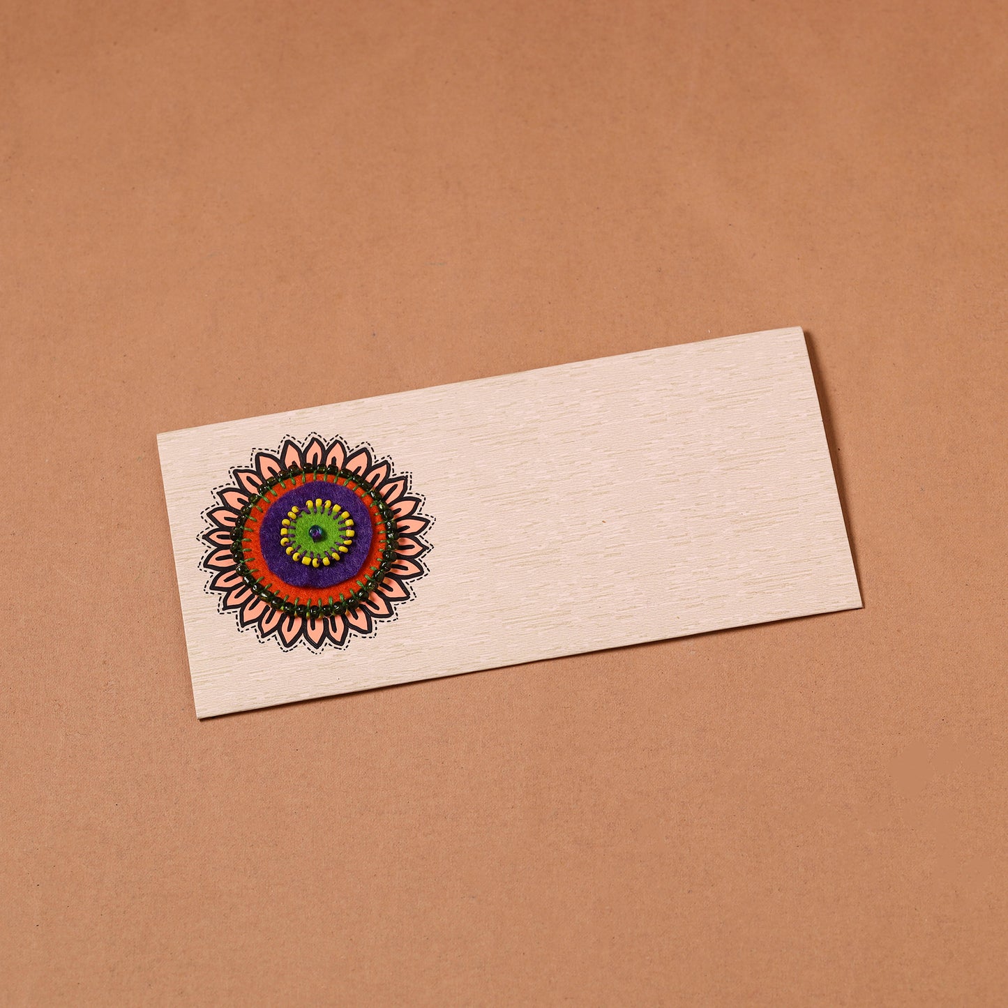 Handcrafted Mandala Art Envelope 09