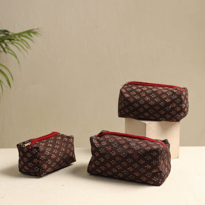 Multipurpose Handmade Toiletry Bags (Set of 3) 27