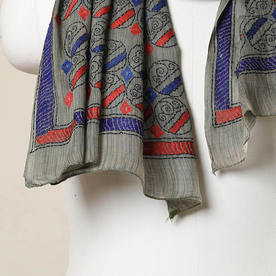 Kantha Stitch Stole