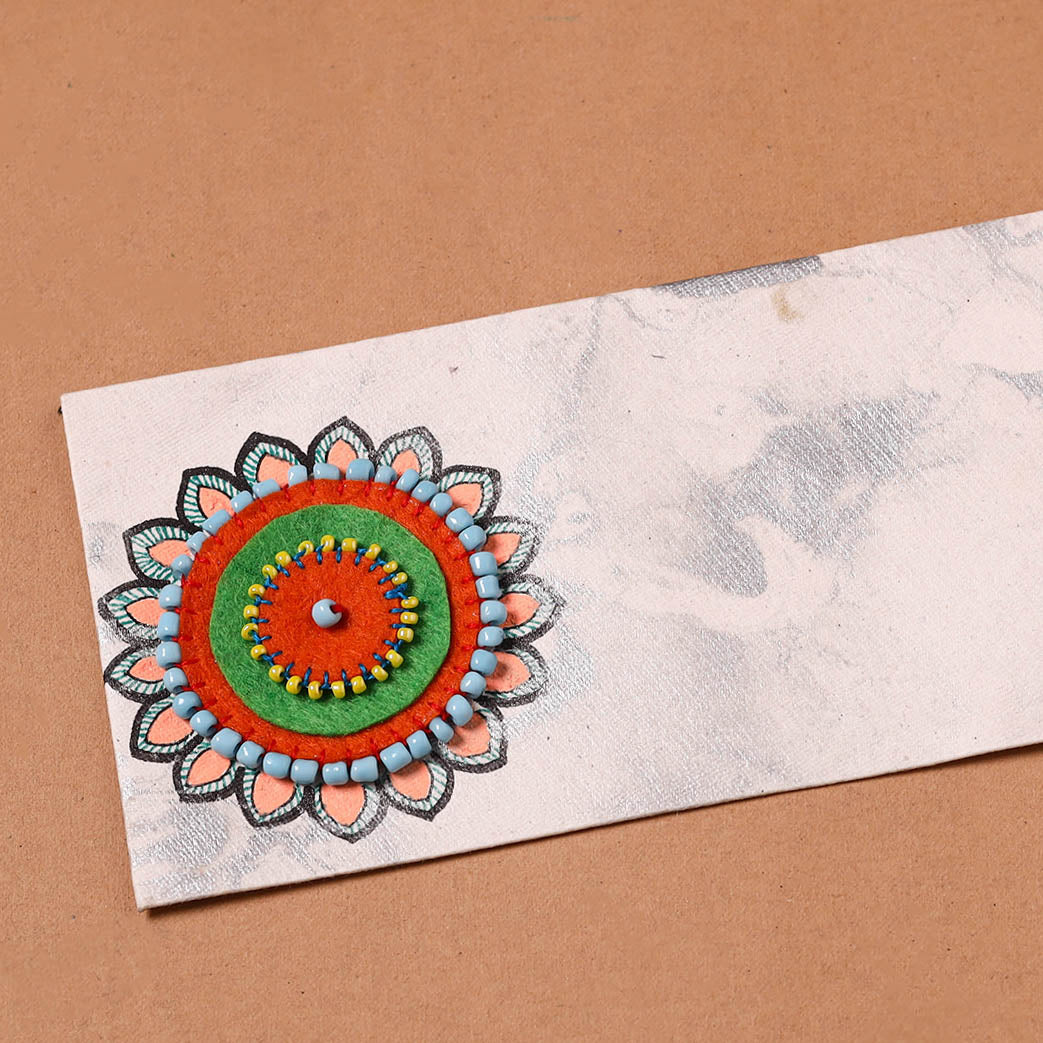 Handcrafted Mandala Art Envelope 21