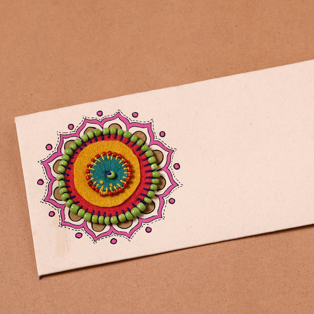 Handcrafted Mandala Art Envelope 22