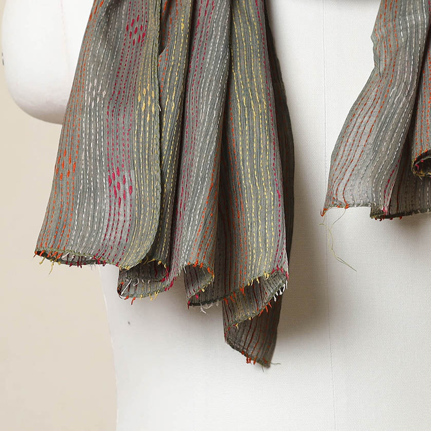 Kantha Stitch Stole