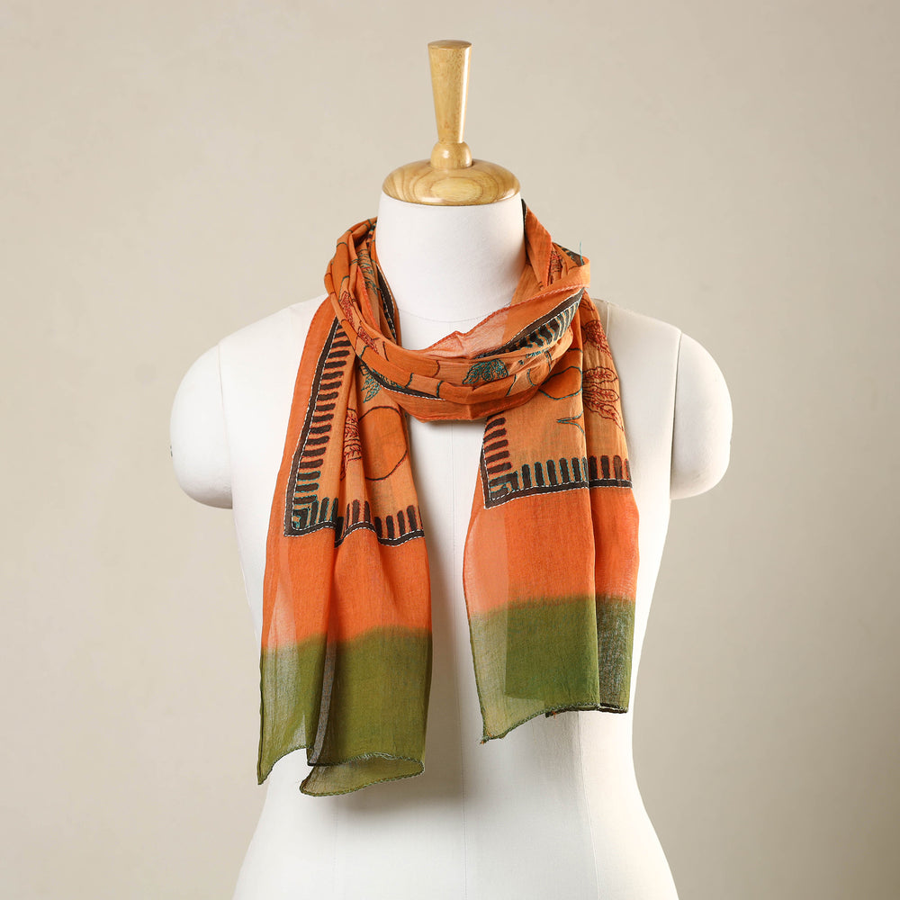 Kantha Stitch Stole