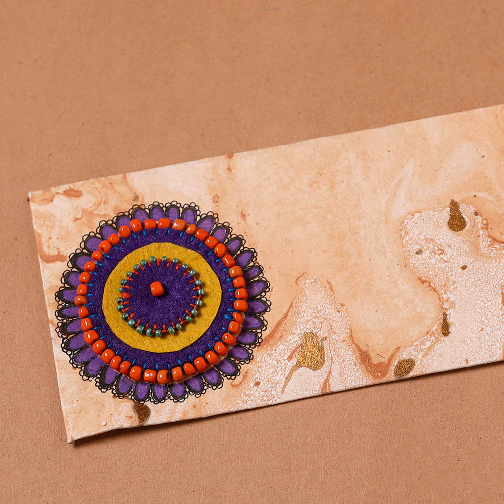 Handcrafted Mandala Art Envelope 27