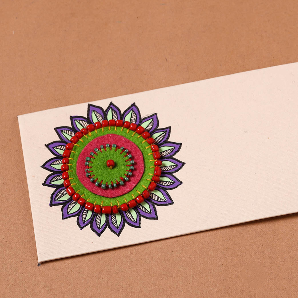 Handcrafted Mandala Art Envelope 29