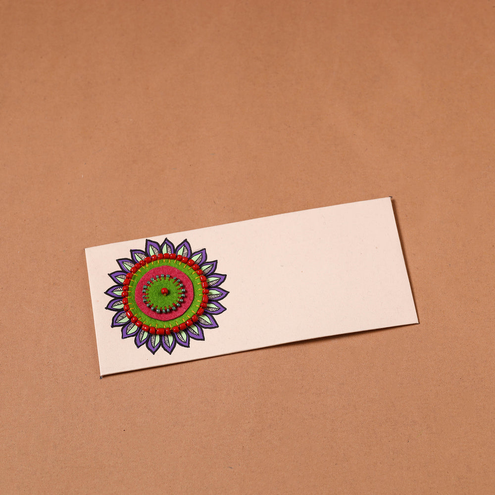 Handcrafted Mandala Art Envelope 29