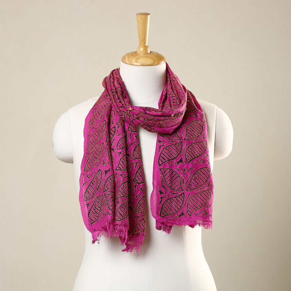 Kantha Stitch Stole