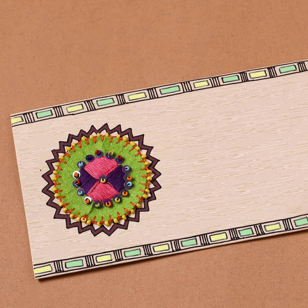 Handcrafted Mandala Art Envelope 40