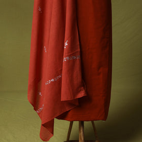 Hand Embroidered Cotton Kashida 3pc Unstitched Dress Material Suit Set 61